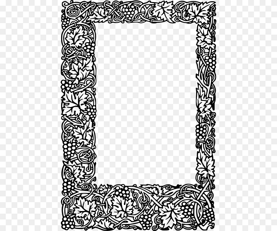 William Morris Border Designs, Gray Free Transparent Png