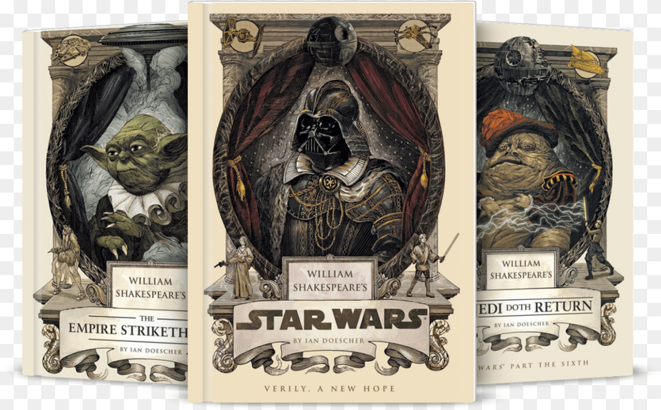 William Shakespeare39s Star Wars, Book, Publication, Person, Adult Png