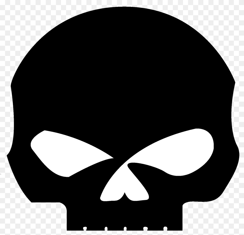 Willie G Skull No Text Tattooooooos, Stencil, Clothing, Hardhat, Helmet Free Transparent Png