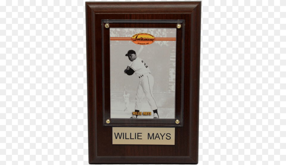 Willie Mays Picture Frame, Person, People, Adult, Man Free Png Download