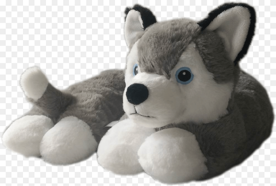 Willow The Husky Curved Dog Pillow Transparent Husky Dog Stuffed Animal, Plush, Toy, Bird, Penguin Free Png Download