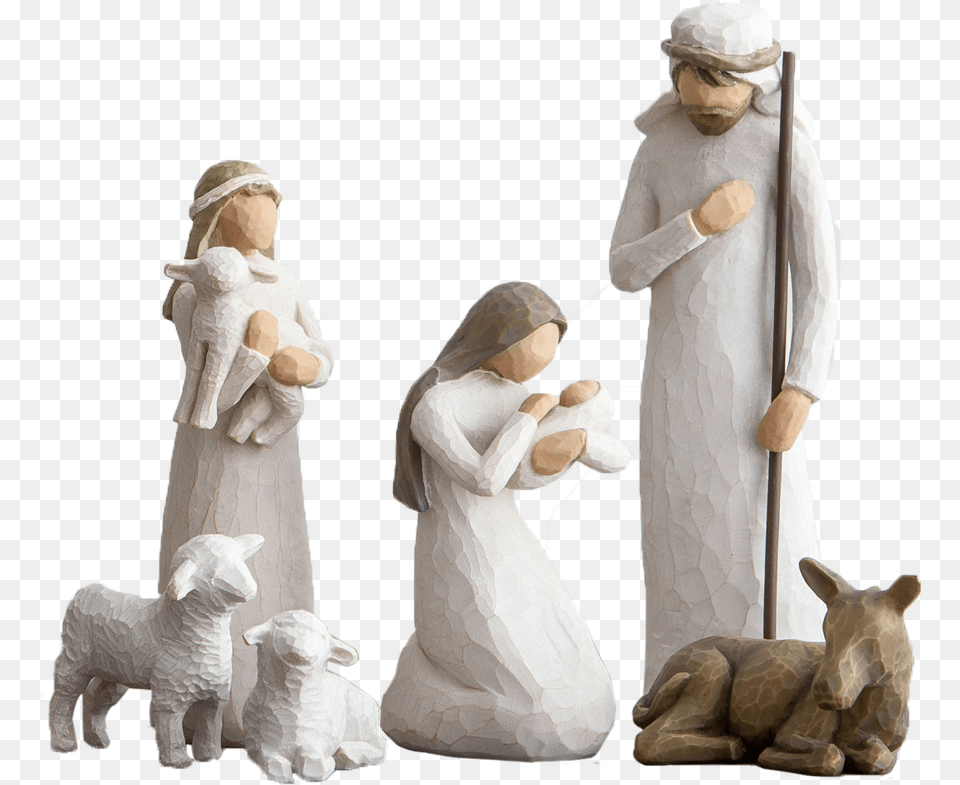 Willow Tree Figurines Nativity, Figurine, Adult, Wedding, Person Free Png