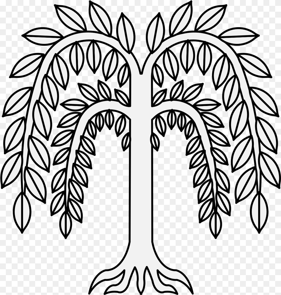 Willow Willow Heraldry, Stencil, Art, Emblem, Symbol Png Image