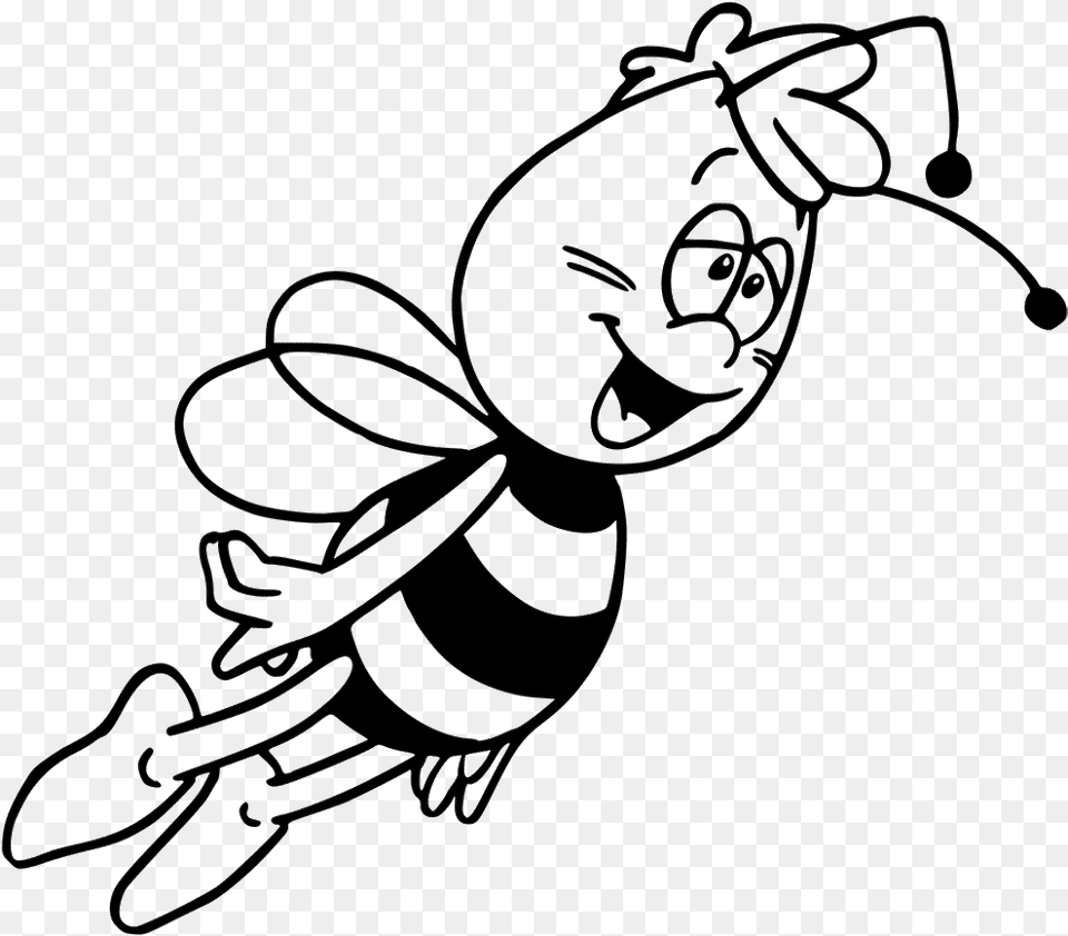 Willy Coloring Pages, Animal, Bee, Insect, Invertebrate Free Png