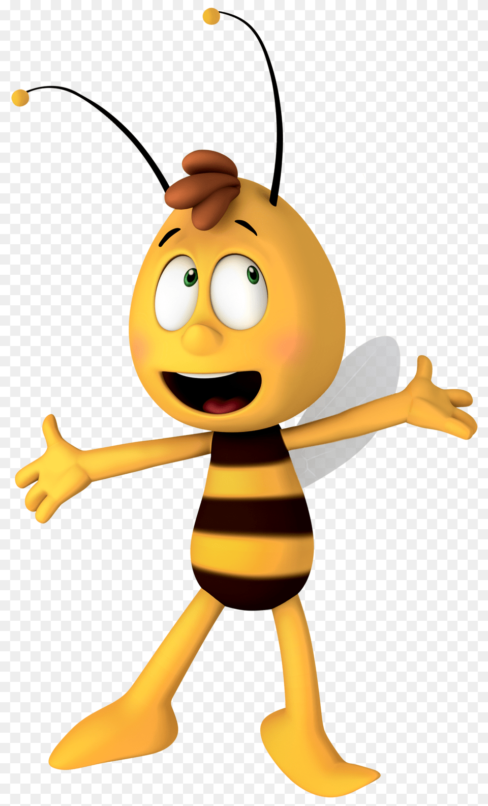 Willy Maya The Bee Cartoon, Person, Face, Head Free Png Download