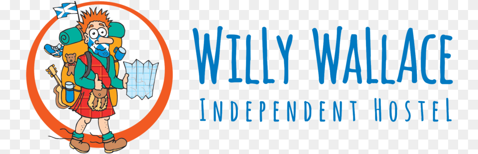 Willy Wallace Logo Backpacker, Baby, Person, Book, Publication Png