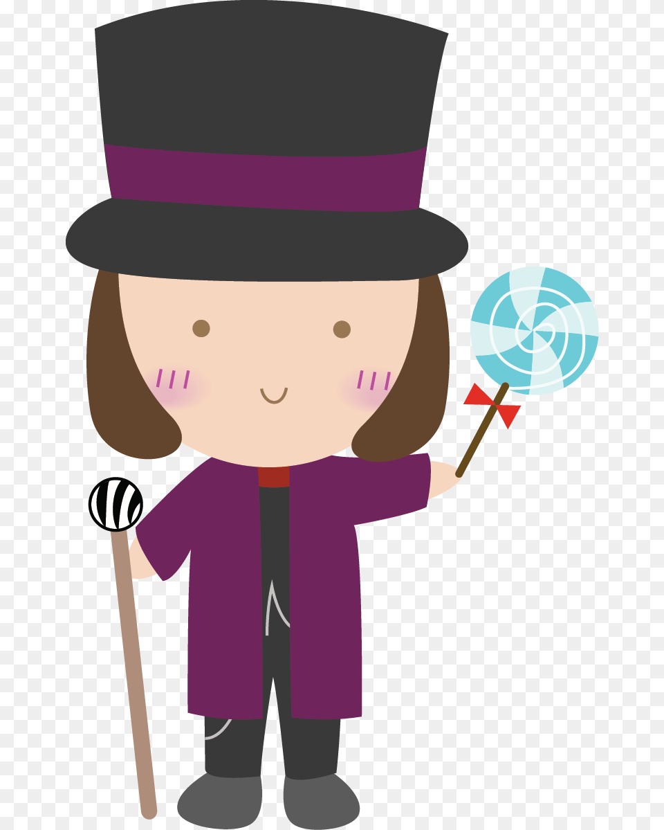Willy Wonka And The Chocolate Factory Clip Art Wonka Candy Kit, Baby, Magician, Performer, Person Png