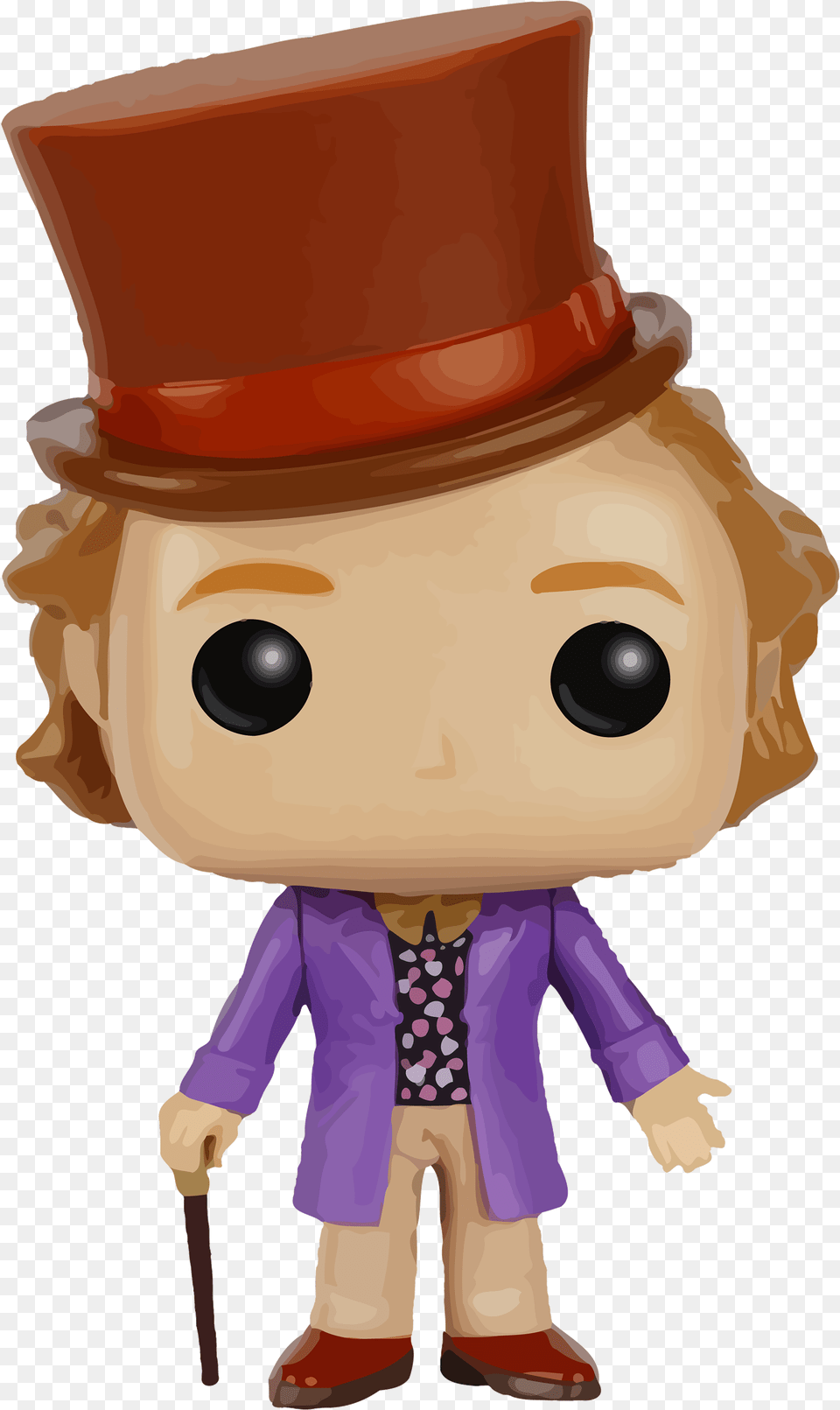 Willy Wonka Charlie And The Chocolate Factory Violet Funko Pop Willy Wonka, Baby, Person, Nutcracker, Face Png