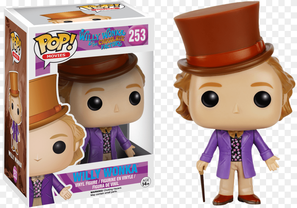 Willy Wonka Funko Pop Willy Wonka Funko Pop Willy Wonka, Doll, Toy, Baby, Person Png