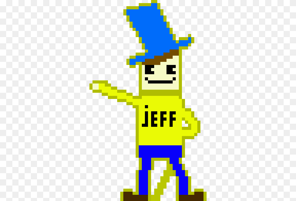 Willy Wonka Jeffy Style Cutout Pixel Art Maker, Clothing, Hat Free Png