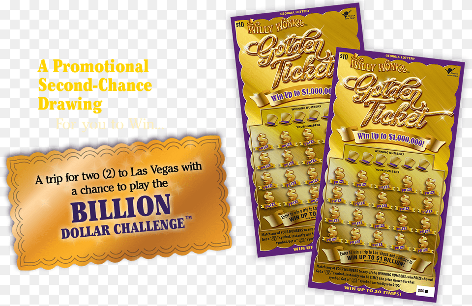 Willy Wonka Lottery Ticket, Advertisement, Poster, Text Free Transparent Png