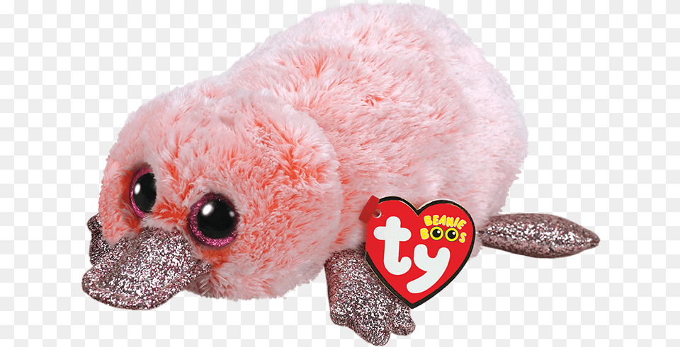 Wilma Pink Platypus Wilma The Beanie Boo, Plush, Toy, Animal, Mammal Free Png Download