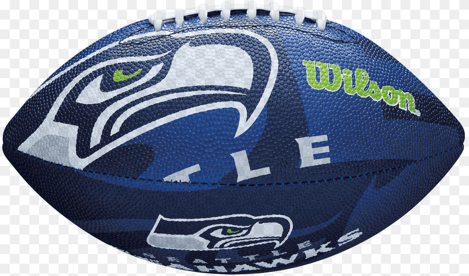 Wilson Nfl Team Logo American Football Seattle Seahawks Seattle Seahawks, Ball, Rugby, Rugby Ball, Sport Free Png