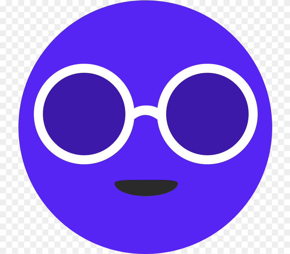 Wilson Purple Circle, Accessories, Glasses, Sphere, Disk Free Png Download