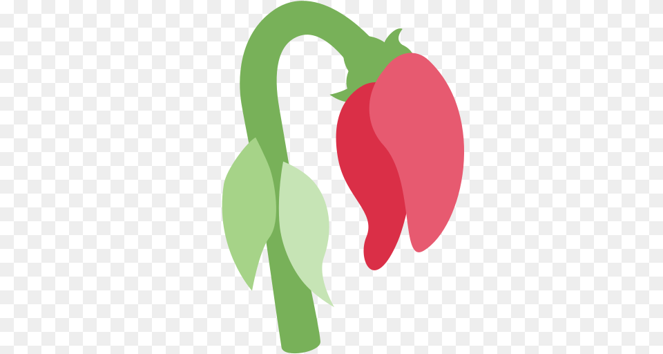 Wilted Flower Emoji, Food, Produce, Plant, Pepper Free Png