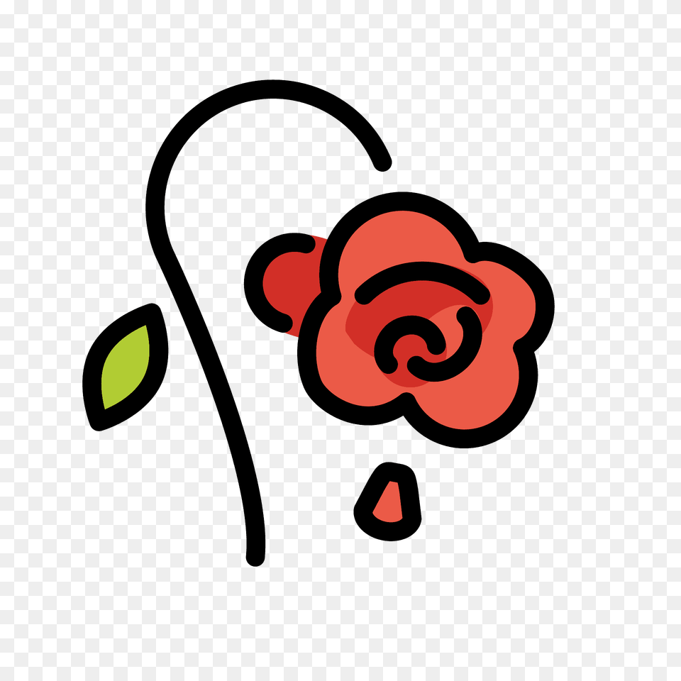 Wilted Flower Emoji Clipart, Plant Png Image