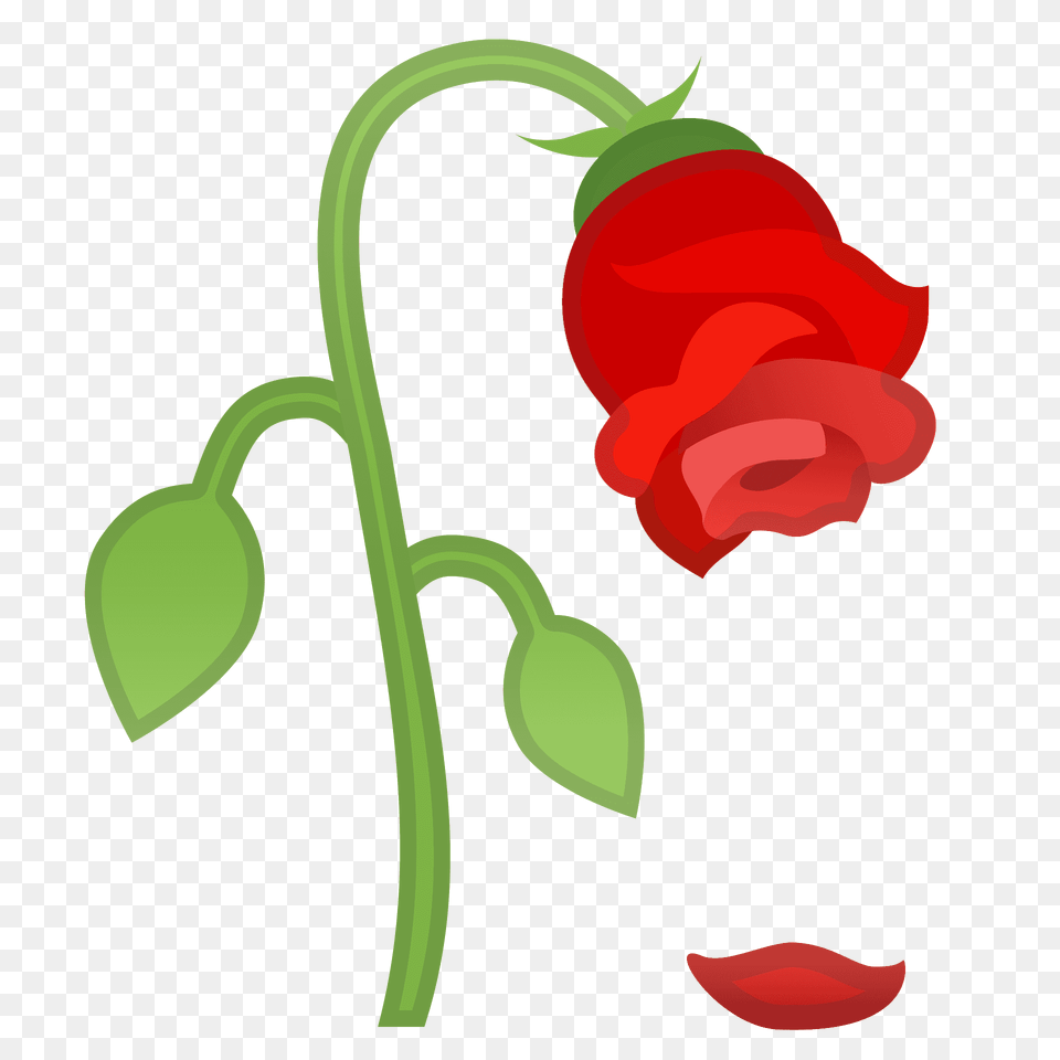 Wilted Flower Emoji Clipart, Petal, Plant, Rose, Dynamite Free Transparent Png