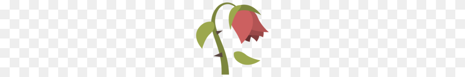 Wilted Flower Emoji On Emojione, Petal, Plant, Person, Rose Png Image