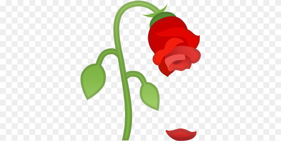 Wilted Flower Emoji Rose Emoji, Petal, Plant, Smoke Pipe Free Png