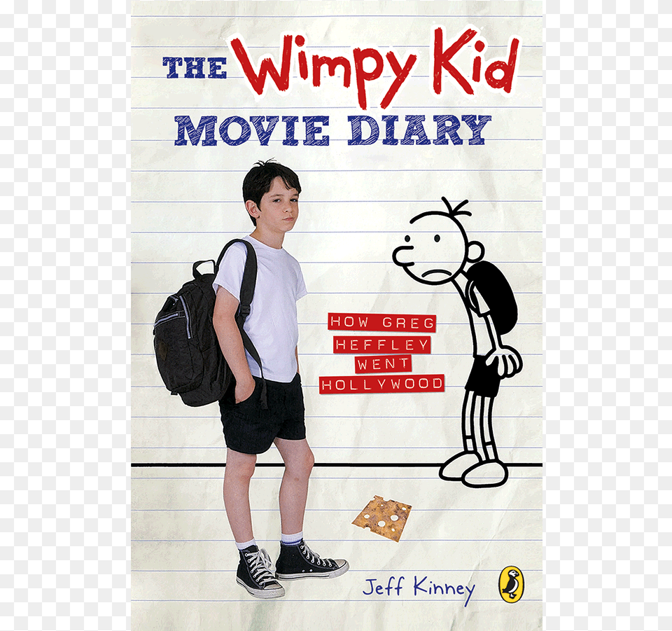 Wimpy Kid Movie Diary, Teen, Shorts, Bag, Boy Free Transparent Png