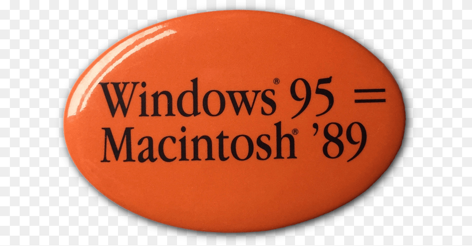 Win 95 Mac 89 Button Ten Days In A Madhouse, Badge, Logo, Symbol, Ball Free Png