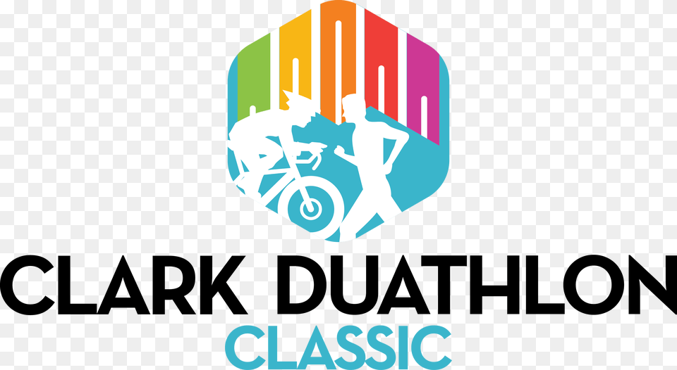 Win A Entry To Clark Duathlon Classic Clark Philippines Graphic Design, Sticker, Logo, Adult, Person Free Png Download