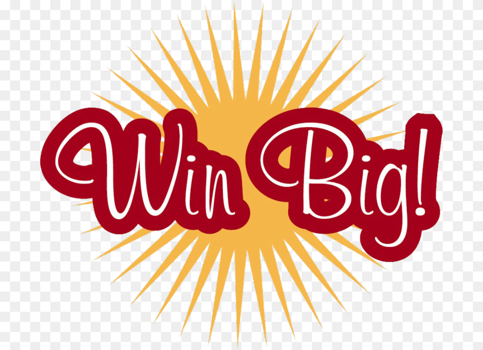 Win Big, Logo, Plant, Fireworks Free Png Download