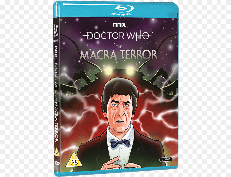 Win The Macra Terror Blu Ray British Broadcasting Corporation, Book, Publication, Adult, Person Free Transparent Png