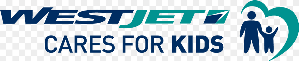 Win Westjet Gift Of Flight Vouchers Westjet Cares For Kids Logo, Person, City, People, Text Png