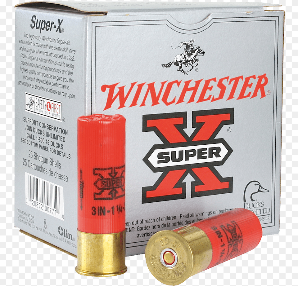 Win Xsv1232 3mag 114 Stl 2510 Shotgun Shell Red Winchester, Ammunition, Weapon, Dynamite Free Png Download
