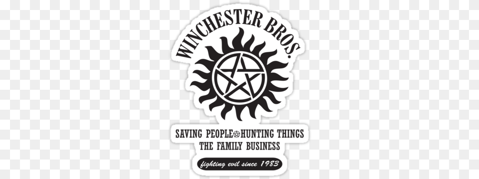 Winchester Brothers By Thischarmingfan Winchester Bros, Logo, Symbol, Emblem Free Png Download