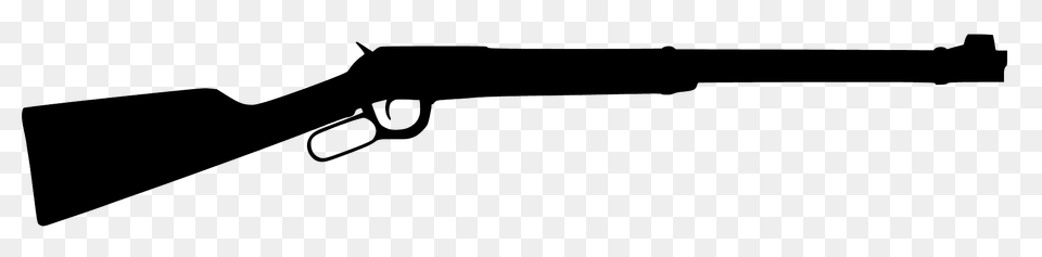 Winchester Rifle Silhouette, Firearm, Gun, Weapon Free Transparent Png