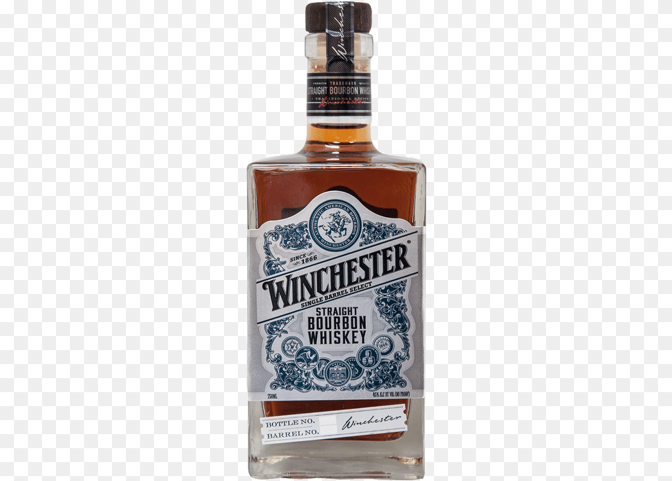 Winchester Single Barrel Select Bourbon Winchester Straight Bourbon Whiskey Single Barrel, Alcohol, Beverage, Liquor, Gin Png Image