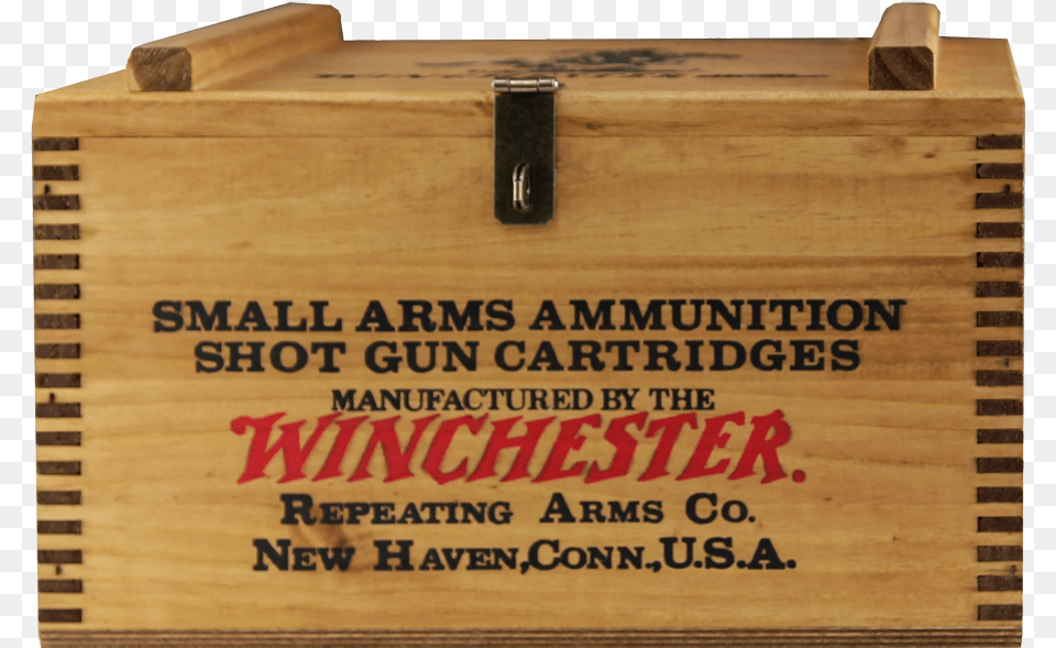 Winchester Vintage Wooden Box Winchester Winchester, Crate, Weapon, Wood Png