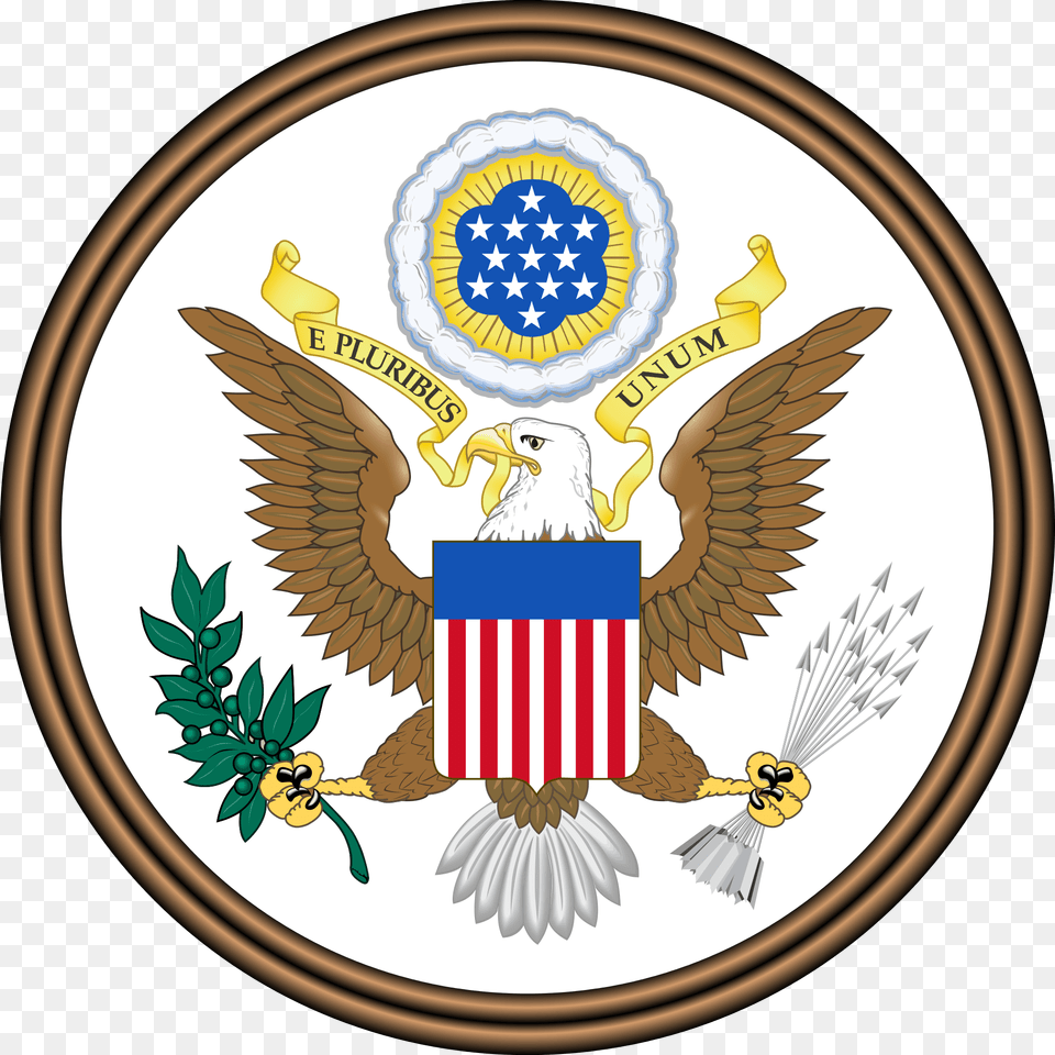 Wind American Flag Transparent, Emblem, Symbol, Animal, Bird Free Png