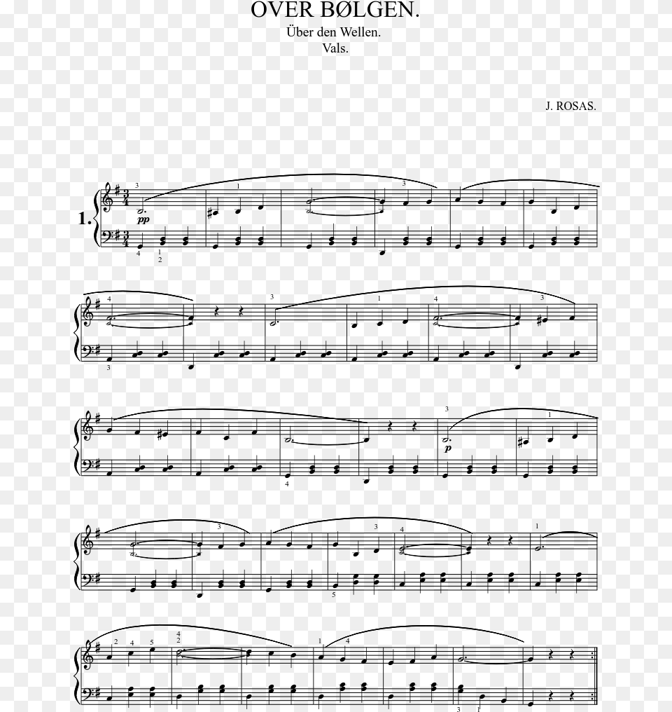 Wind Beneath My Wings Piano Sheet Music, Gray Png