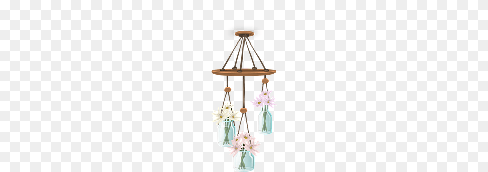 Wind Chimes Jar, Daisy, Flower, Plant Free Png Download