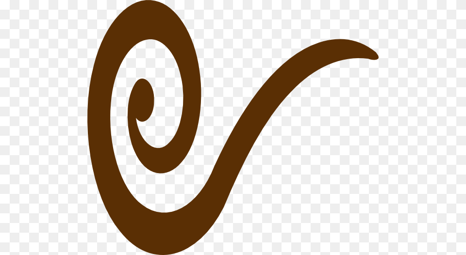 Wind Clipart Brown Swirl Clipart, Smoke Pipe, Spiral Free Png