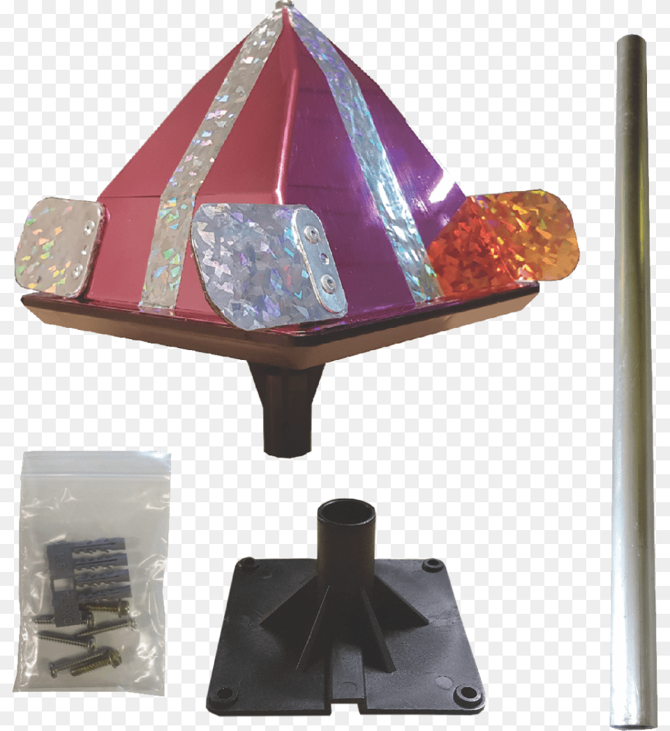 Wind Driven Eagle Eye Red Lampshade, Aluminium, Machine, Spoke, Lamp Png Image