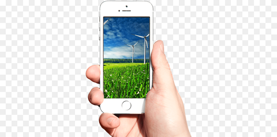 Wind Energy Systems Corridor For Turbine In Camera Phone, Electronics, Mobile Phone, Outdoors, Windmill Png Image