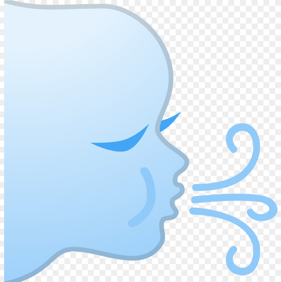 Wind Face Icon Emoji Soplando, Head, Person Free Transparent Png