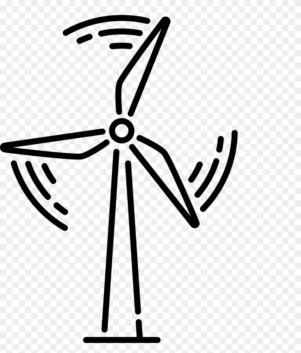 Wind Icon, Gray Png Image