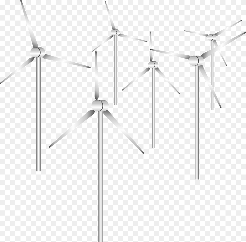 Wind Power Turbine Clipart, Engine, Machine, Motor, Wind Turbine Free Transparent Png