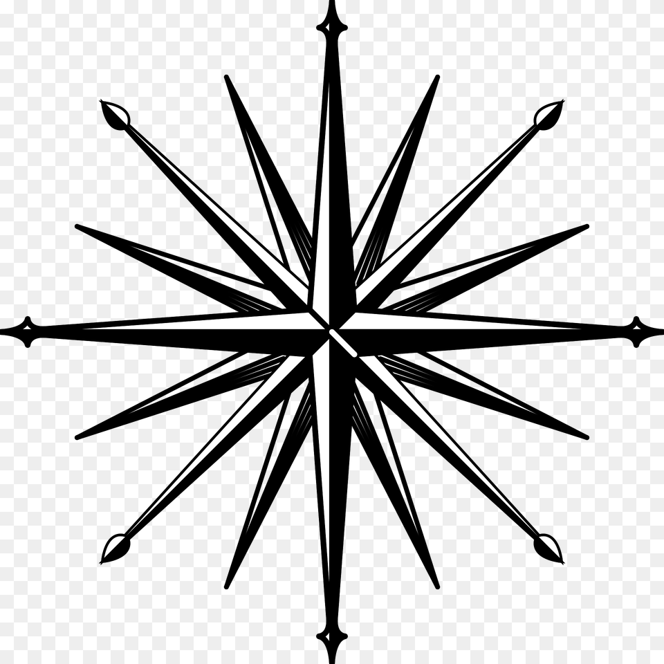 Wind Rose Compass Rose Clipart Free Png