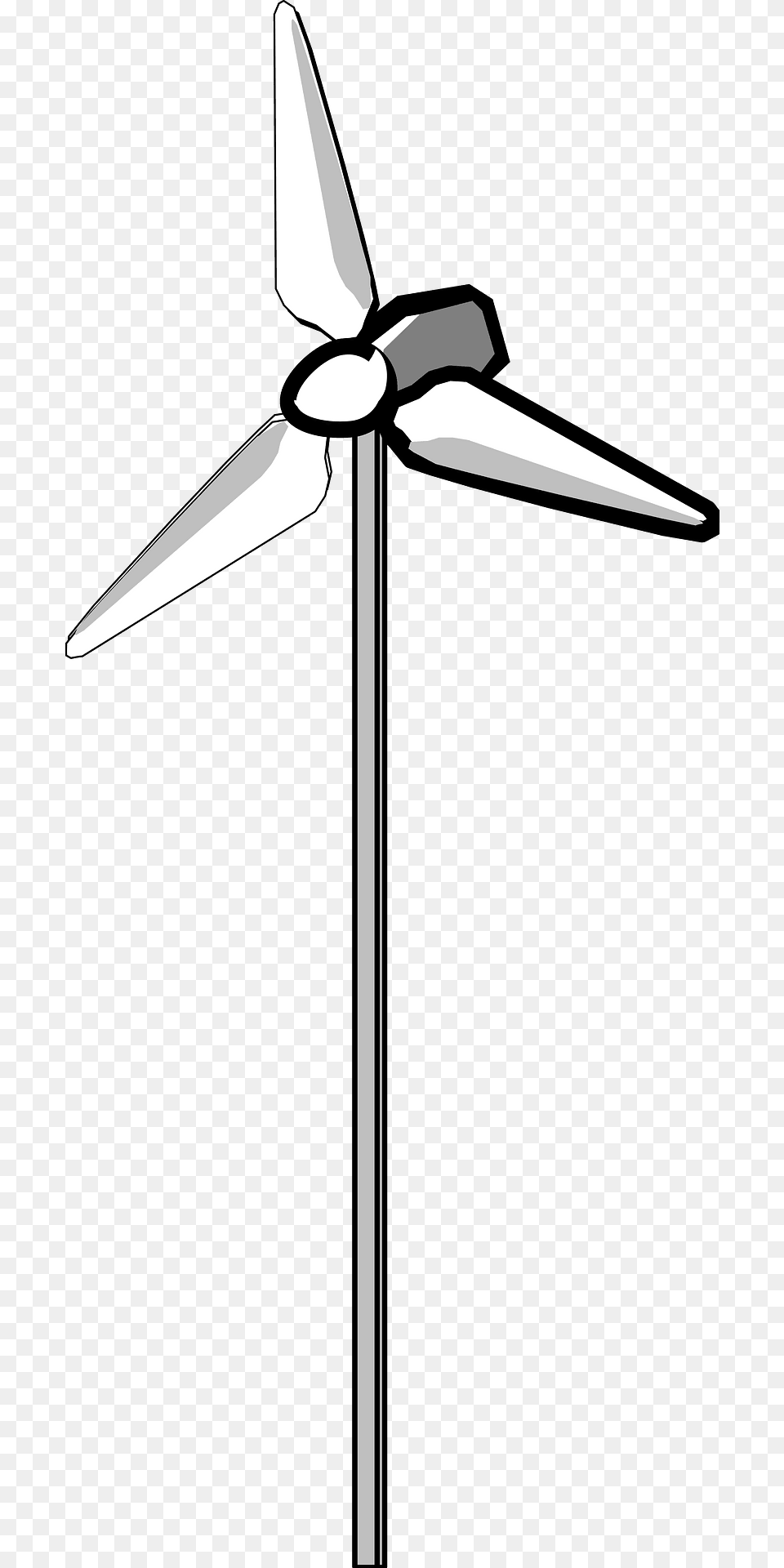 Wind Turbine Clipart, Engine, Machine, Motor, Cross Free Transparent Png
