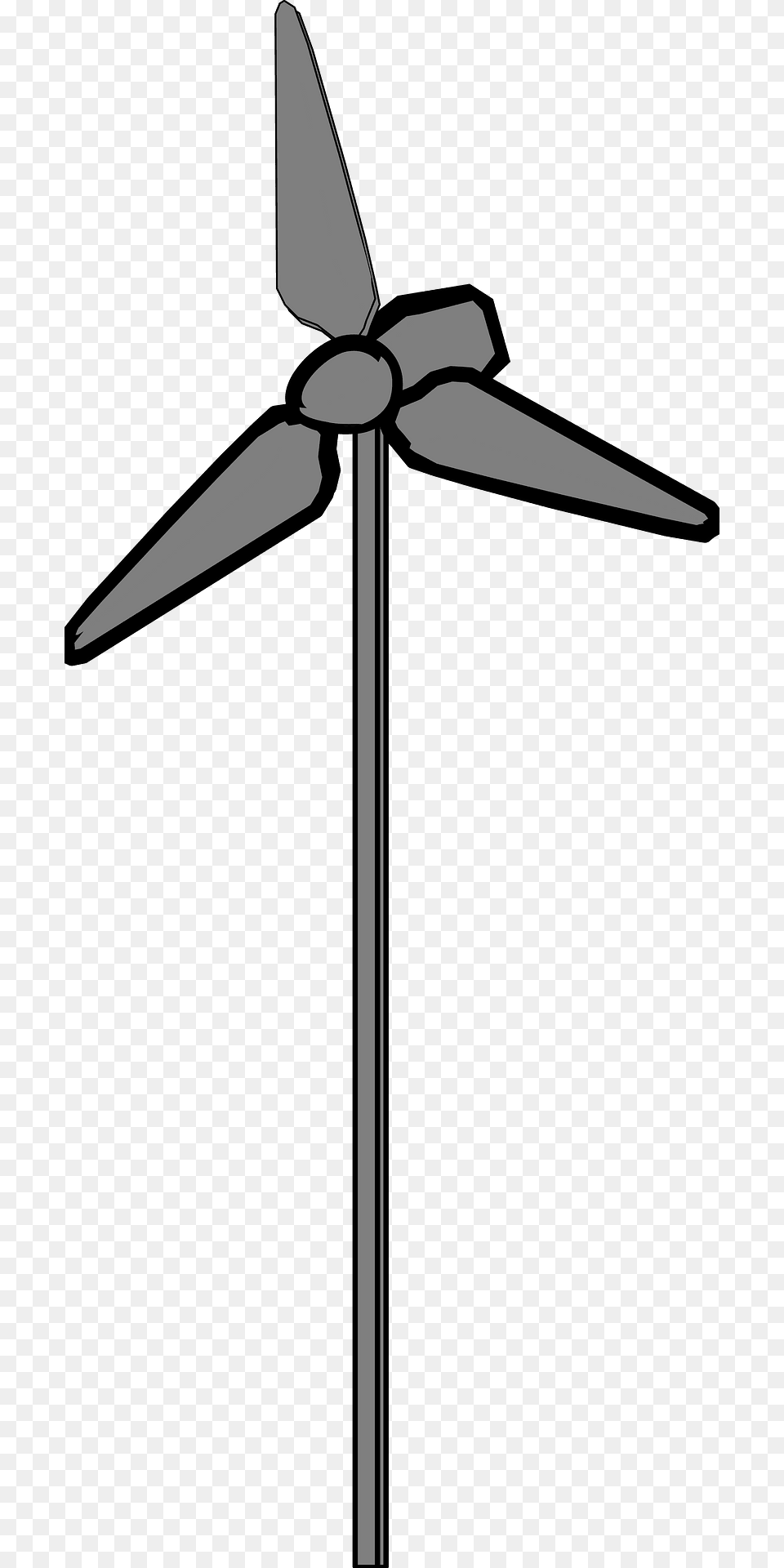 Wind Turbine Clipart, Engine, Machine, Motor, Cross Png Image