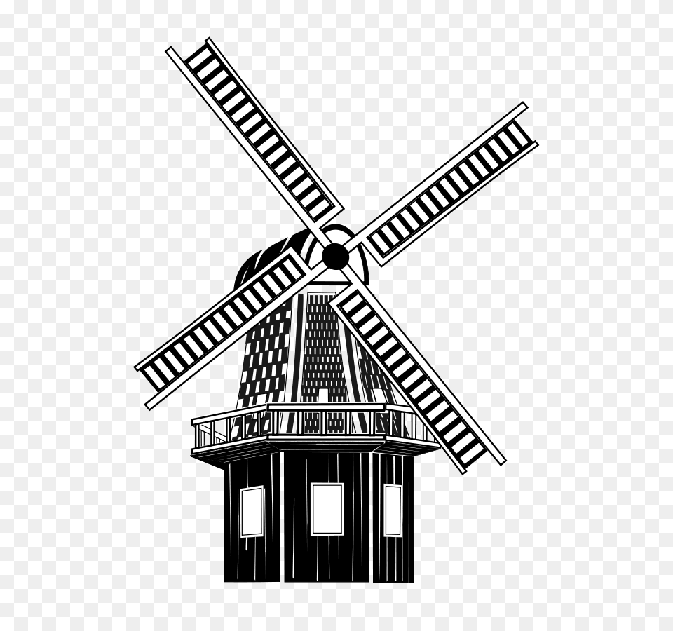 Wind Turbine Clipart Art, Engine, Machine, Motor, Outdoors Free Transparent Png