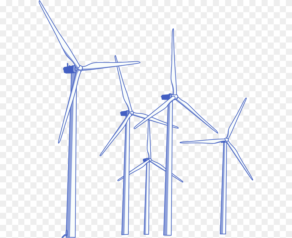 Wind Turbine Clipart Wind Power Wind Farm Clip Art, Engine, Machine, Motor, Wind Turbine Png Image