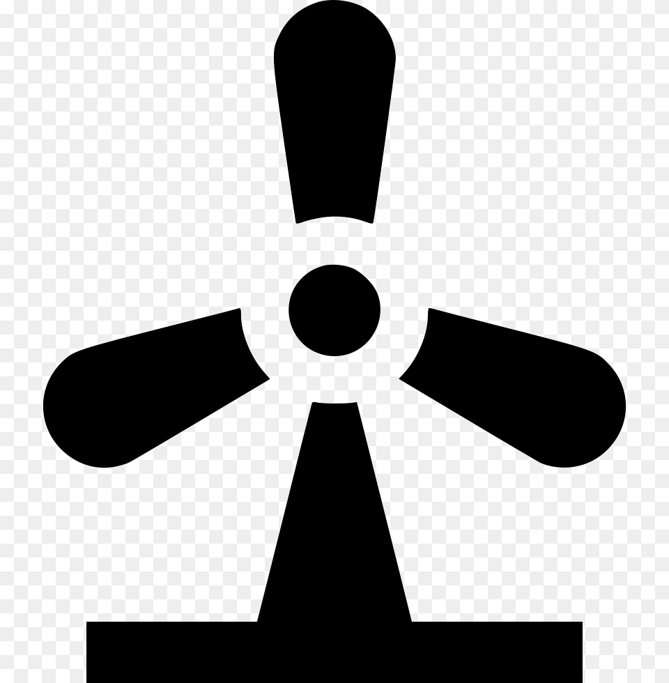 Wind Turbine Cross Free Transparent Png