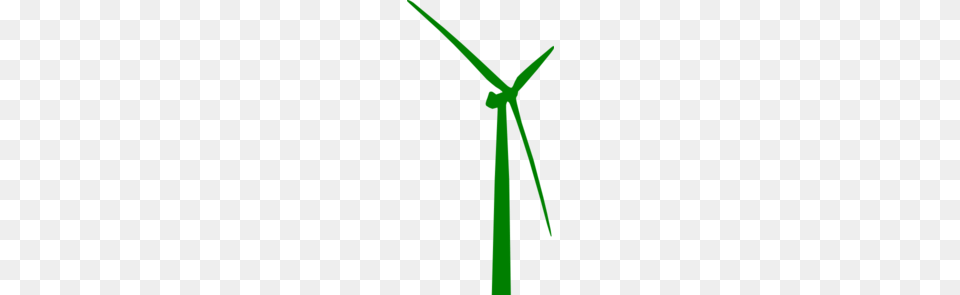 Wind Turbine Green Clip Art, Engine, Machine, Motor, Wind Turbine Png Image